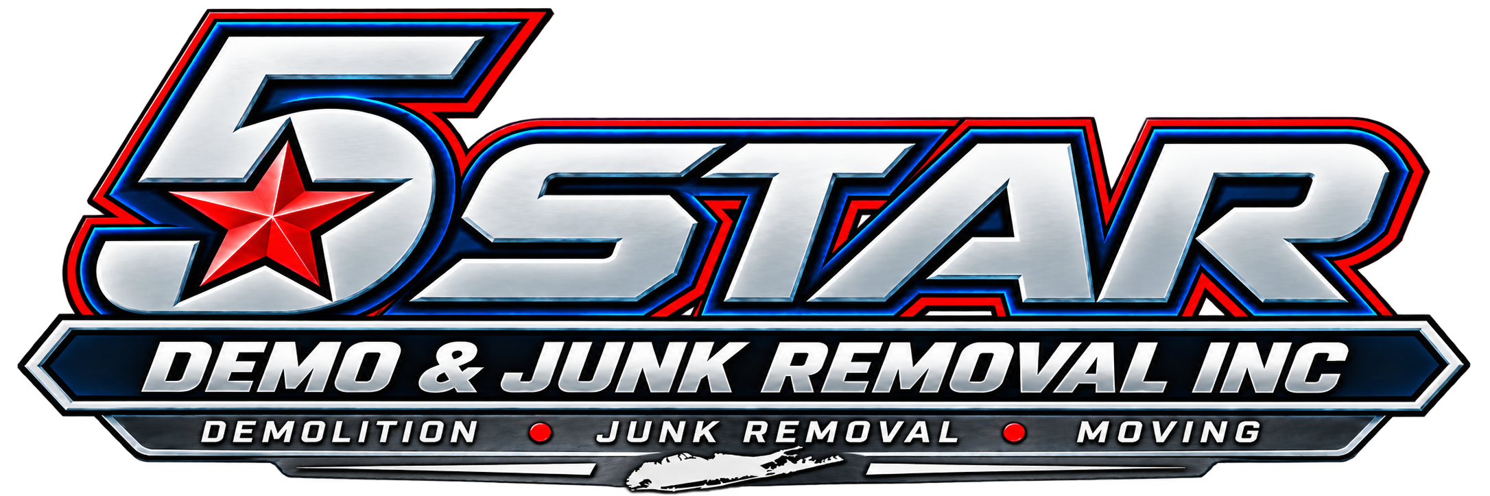 5 Star Demo & Junk Removal Inc, demolition, junk removal and moving on Long Island